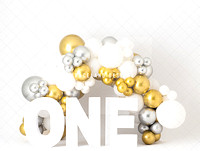 Gold And Silver ONE Garland